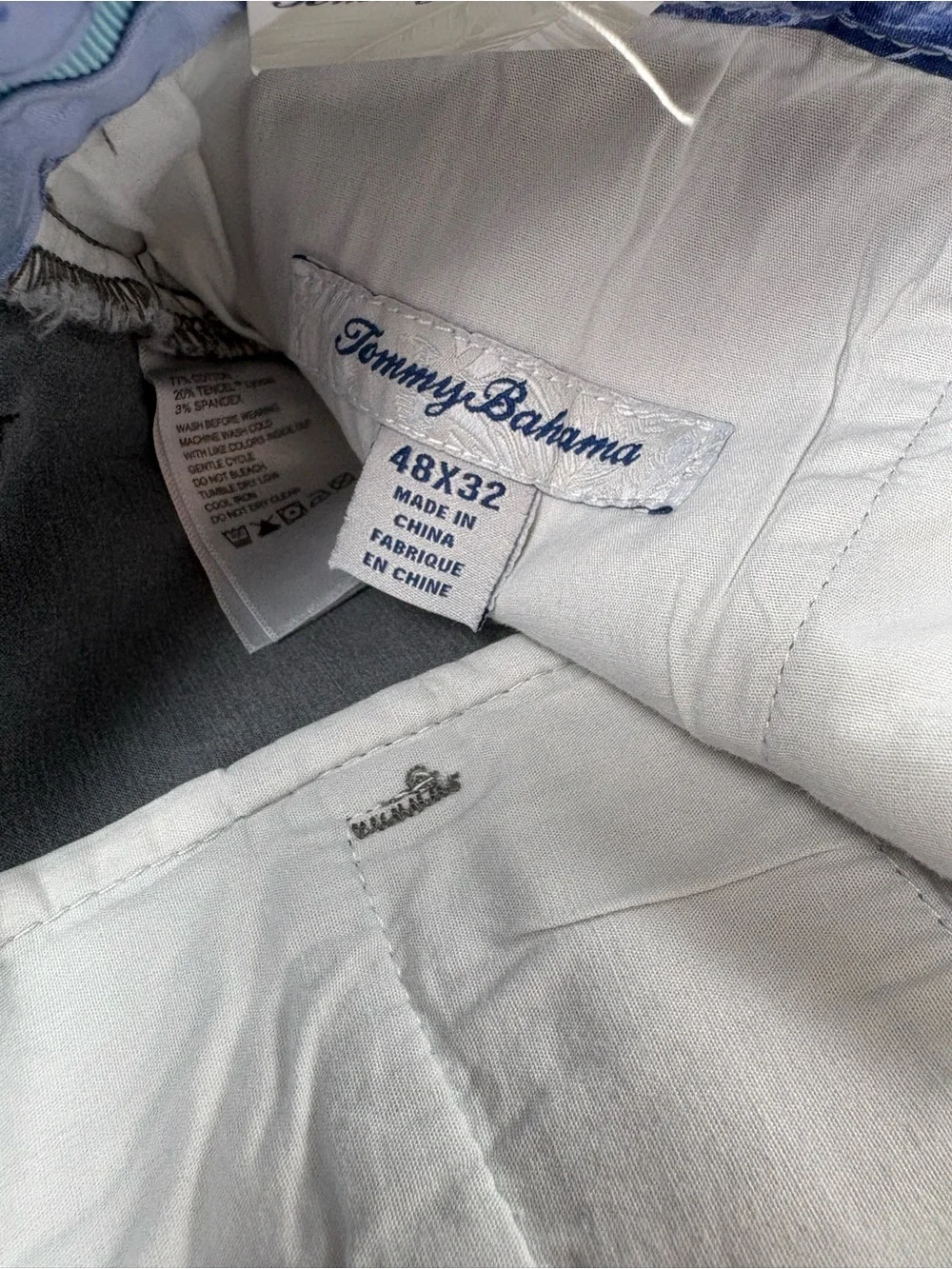 Tommy Bahama Men’s Straight Leg Pants - Gray